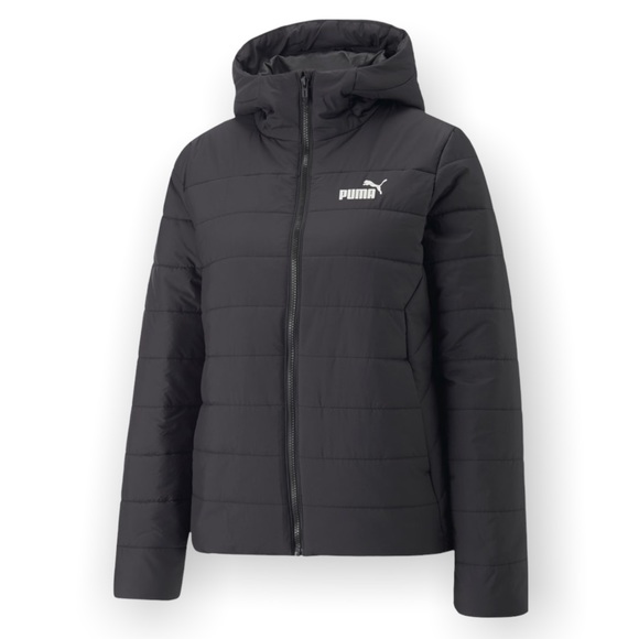 🧨HOT🧨 PUMA ESS S M Essentials Padded Puffer Jacket Hooded Black 848094_01 Winter - Picture 6 of 10